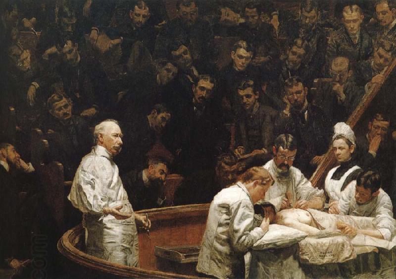 Thomas Eakins Hayes Agnew Operation Clinical China oil painting art